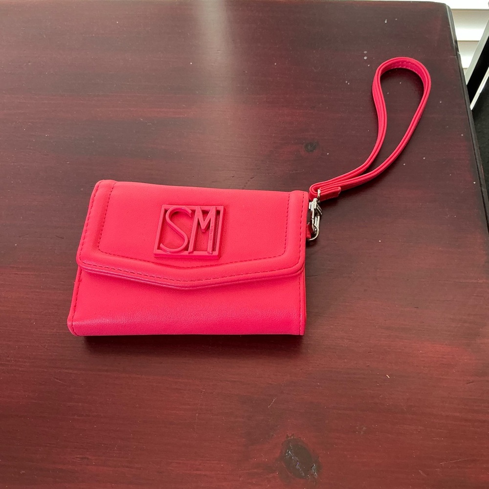 Red Wristlet with Logo